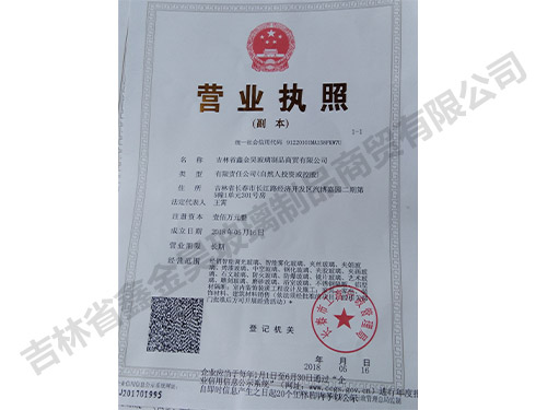 營(yíng)業(yè)執(zhí)照